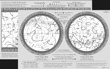 B&W Star Maps